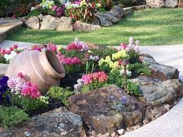 Get inspired with these garden and lawn edging ideas and tips. 16 Gorgeous Small Rock Gardens You Will Definitely Love To Copy The Art In Life Landscaping With Rocks Front Yard Landscaping Design Rock Garden Design