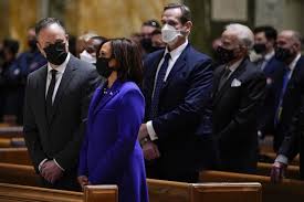 His running mate, kamala harris, was sworn in as the 49th vice president, and is the first woman, first african american and first asian american to hold the office. He6cjlyd1odlkm