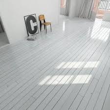 white laminated wooden floor thickness