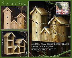 Sparrow House Bird Houses Diy