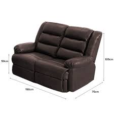 beaumont 2 seater recliner sofa jiji sg