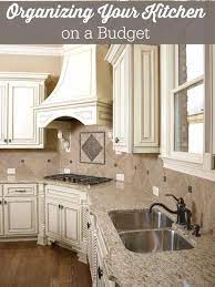 ^ the most affordable thing you can do to make your cabinets look like new! Organizing Your Kitchen On A Budget Victorian Kitchen Cabinets Antique White Kitchen Kitchen Cabinet Styles