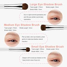 7pcs eyeshadow brush set eye makeup