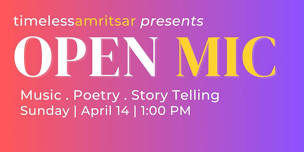 Open Mic by Timeless Amritsar