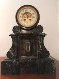 Antique French Mercury Pendulum Mantle