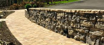 Stone Wall From Boxley Block Brick