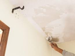how to remove a popcorn ceiling