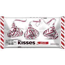 hershey s kisses candy cane