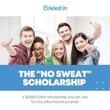 No Sweat Scholarship