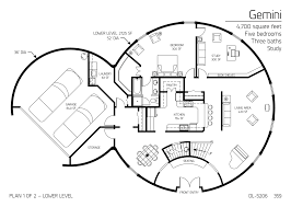 bedroom monolithic dome floor plans