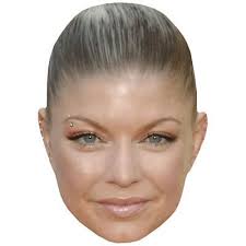 fergie duhamel hair up celebrity mask