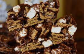 s mores bars recipe with golden grahams