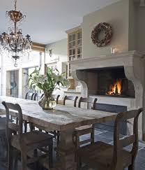 cozy kitchens with fireplaces