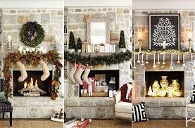 3 Festive Holiday Fireplace Mantels