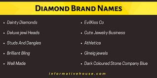 unique diamond company names ideas
