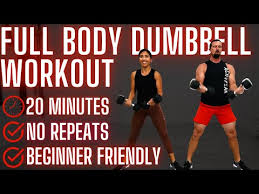 20 minute full body dumbbell workout