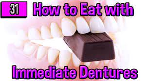 how to eat with dentures you