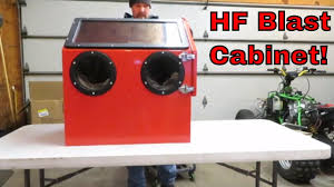 harbor freight blast cabinet you