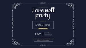 free google slides farewell party