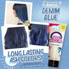 Tannin has an effect on dth hormone, a hormone which is known to be linked to hair loss. Dixmondsg Denim Blue Hair Dye Long Lasting Ash Colors 1 3 Months No Color Shampoo Needed Shopee Singapore