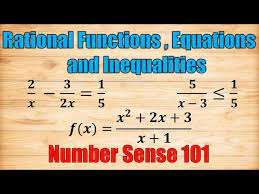 Rational Functions Equations And