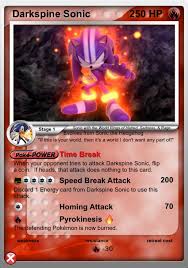 5.0 out of 5 stars 7. Pin By Joshua Torres On Dark Sonic Sonic Darkspine Sonic Pokemon Cards