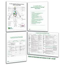 four clinical wall charts