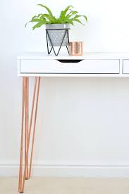 Ikea Ekby Alex Hairpin Console Table