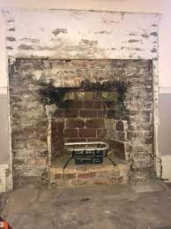 Removed Brick Facade Fireplace We Need
