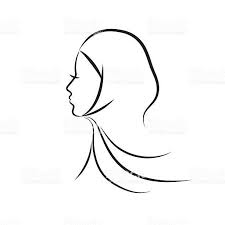 Kartun wanita muslimah hitam putih 444x444 download hd wallpaper wallpapertip. Gambar Kartun Logo Santri Hitam Putih Nusagates