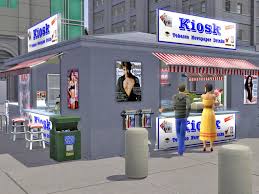 the sims resource city kiosk