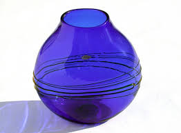 Blenko W Va Birthday Vase 2001