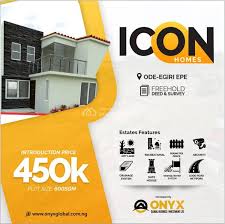 For Land Icon Homes Epe Lagos
