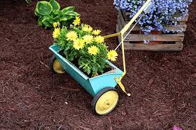 Repurposed Seed Spreader Planter