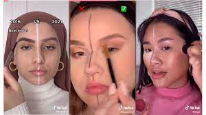2016 vs 2021 the makeup challenge