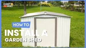 garden shed embling instruction