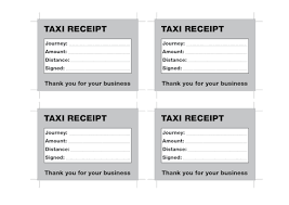 Download Blank Taxi Cab Receipt Templates Pdf Wikidownload