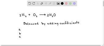 Chemical Equation Serve Coefficients