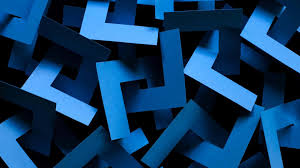 100 blue geometric wallpapers