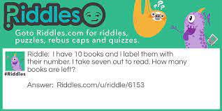 50 five minute reading riddles that will get your kids thinking. The Books Riddles Com