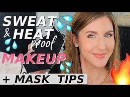 heat proof makeup routine makeup