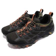 Details About Merrell Moab Fst 2 Gtx Gore Tex Olive Adobe Men Outdoors Hiking Shoes J77447