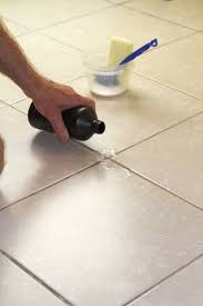 how to clean grout stains in the