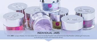 Revel Nail Dip Powder Dip Powder Individual Jars