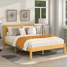 Full Size Wood Platform Bed Wood Bed