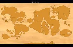 Mobius Map (Artist:Octobomb) : rSonicTheHedgehog