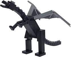 The ender dragon is a hostile boss mob that appears in the end dimension and is also acknowledged as the main antagonist and final boss of minecraft. Amazon Com Minecraft Ender Dragon Toys Games