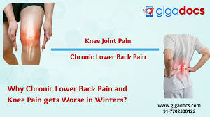 chronic lower back pain and knee pain