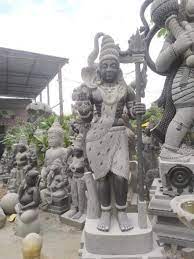 Natural Stone Shiva Garden Statue