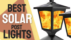 10 best solar post lights solar fence